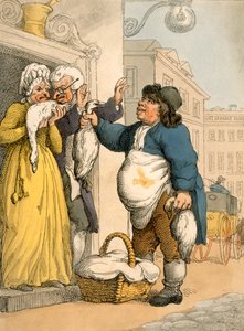 The Goose Seller, plate no.2 from Ackermann